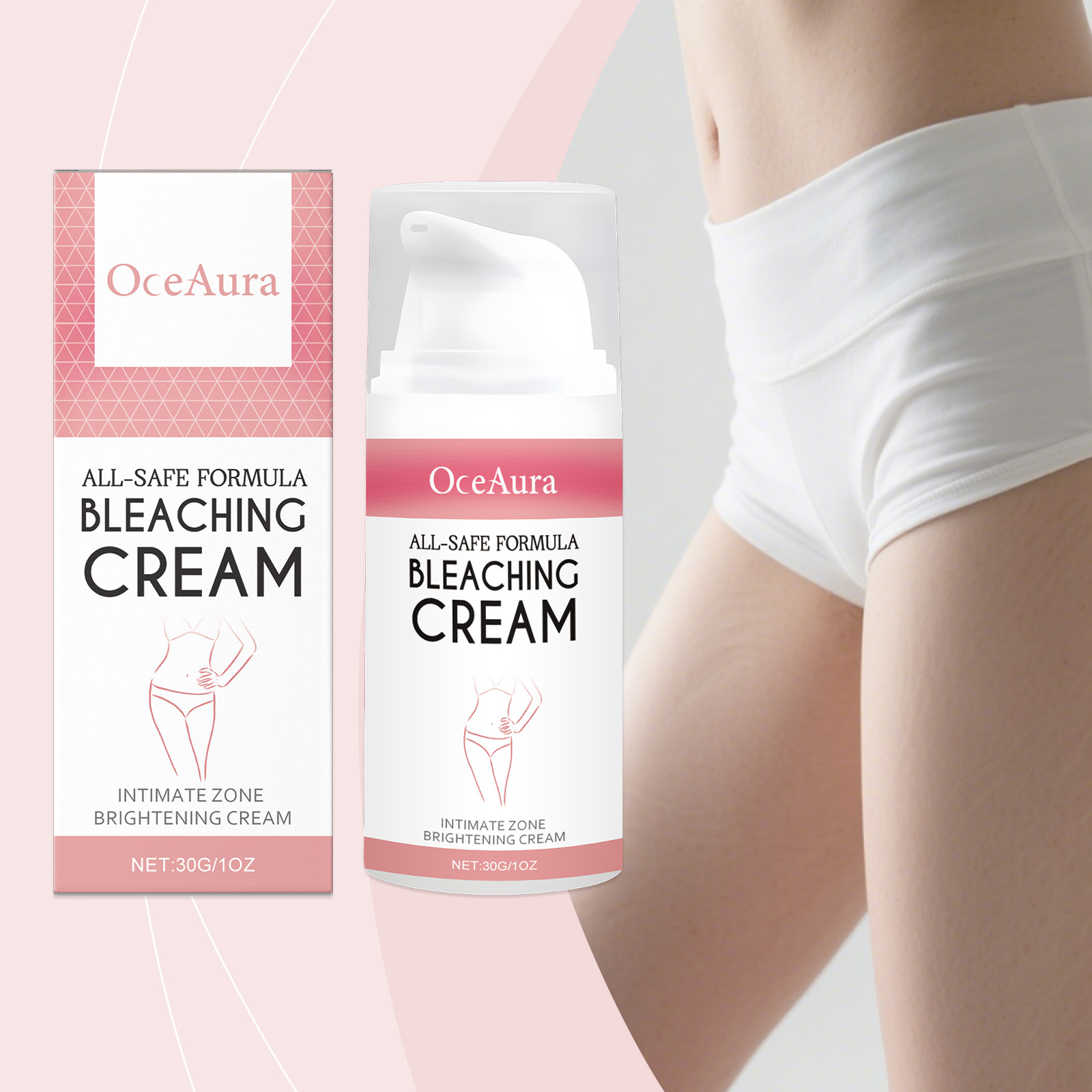 Oceaura Women's Body Care Cream Daily Gentle Nourishing Moisturizing Cream for Smooth and Hydrated Skin