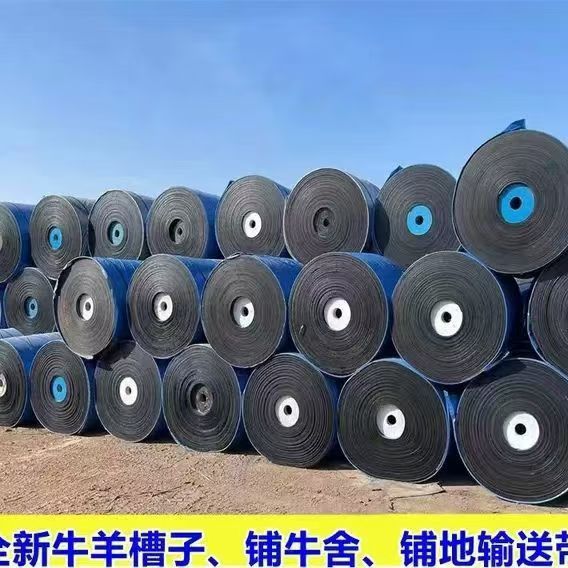 加宽加厚输送带铺房顶铺地面露台屋顶防水防雨防晒抗老化夹布橡胶