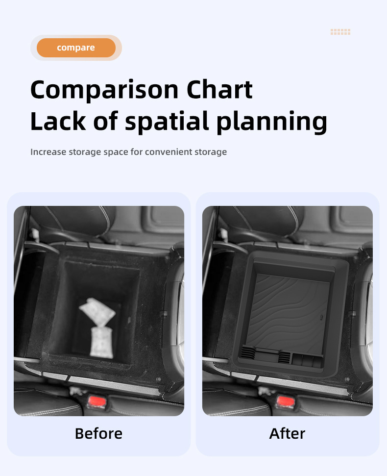 Suitable for 26 models of Patrol Y63 armrest box storage box Armade central console storage accessories