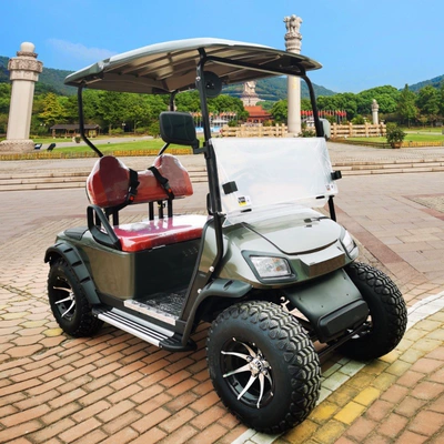 2-seat electric golf cart Elektrikli qolf avtomobilləri