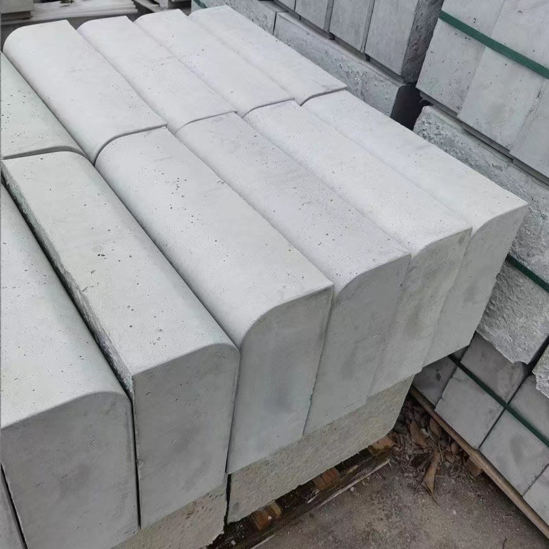 贵州黔南水泥路牙石 路沿石 混凝土路侧石 立缘石 平石马路牙子庭