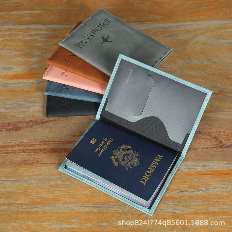 Protective Passport Case, polyurethane cover, lightweight 0.02 kg, multi-color options
