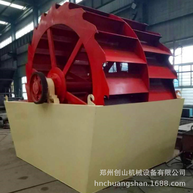 供应轮斗洗沙机水斗洗砂机  矿砂淘沙机 水轮洗沙机 轮斗式洗砂机