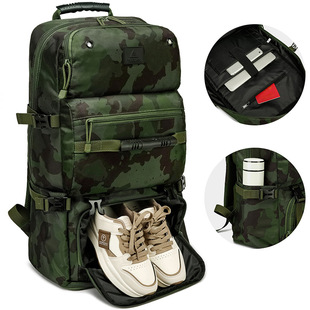 Travel Backpack Men's Large Capacity Extra Large Leisure Travel Men's Business Trip Extra Large 60 Liter L Luggage Large Backpack