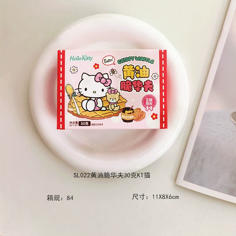 Набор снеков (Sanrio Hello Kitty) — печенье, вафли и рулеты, многосерийный праздничный подарок