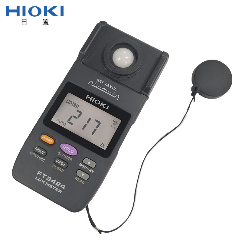 日置hioki FT3424高精度照度计 数显测光仪 手持式亮度测试仪