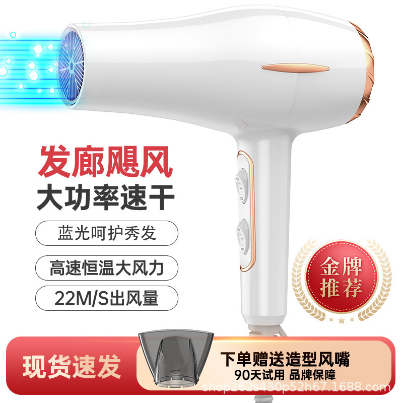 強風ヘアドライヤー家庭用理髪店ヘアサロン高速ハイパワーマイナスイオン恒温ヘアケアヘアドライヤー|undefined