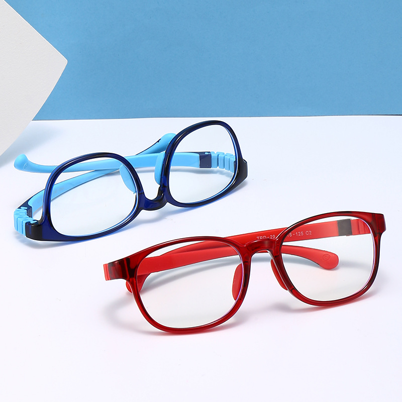 新款儿童眼镜防蓝光平光镜看手机电脑专用护目镜保护眼睛现货批发