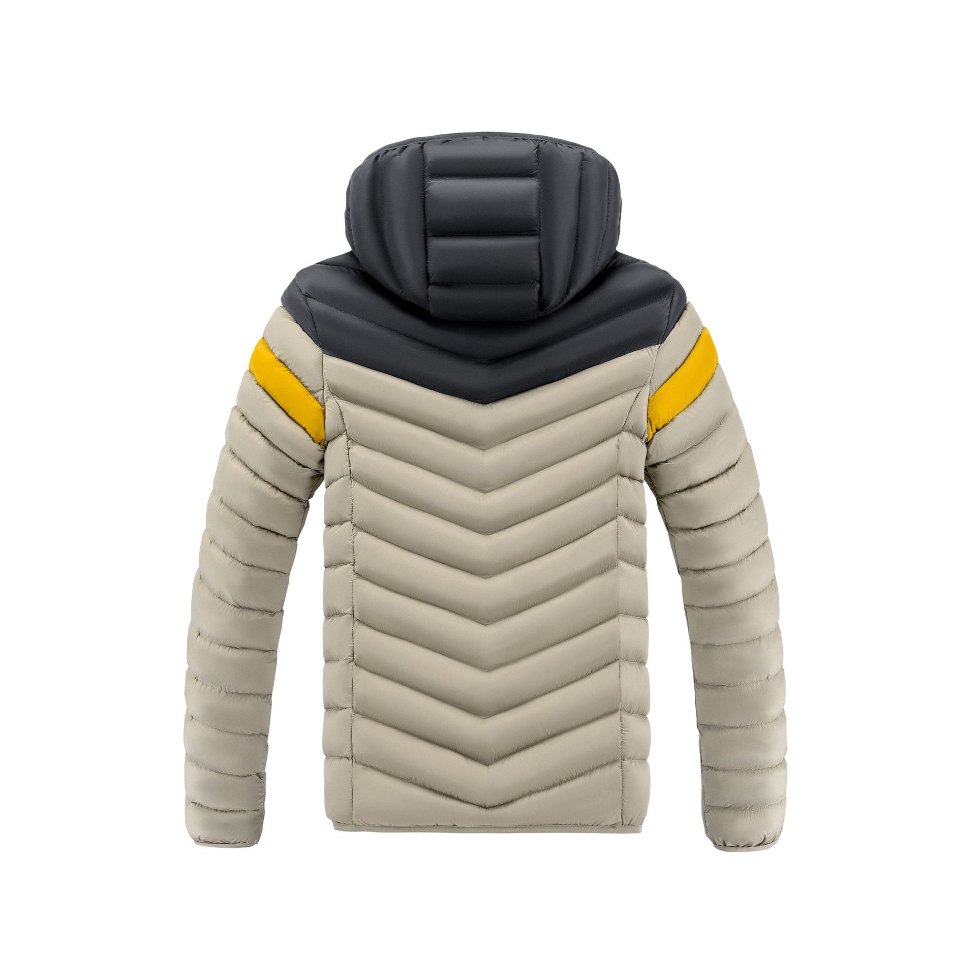 2023 Comercio exterior ligero abajo algodón desmontable sombrero hombres y mujeres misma ropa de algodón acolchado con color casual abrigo de algodón acolchado al por mayor