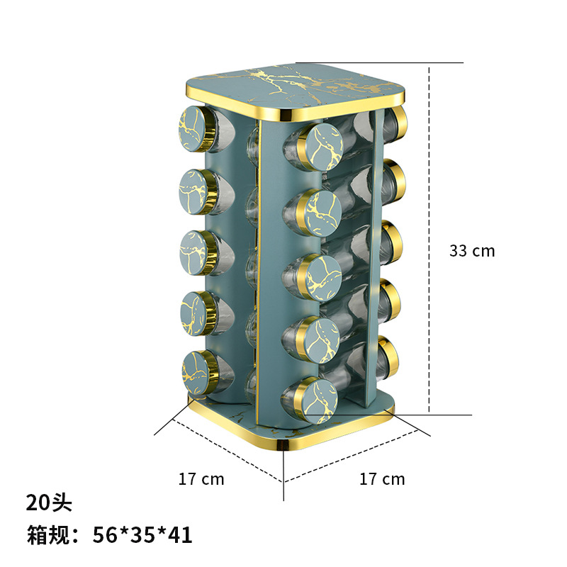 20 Esmeraldas cuadradas (56 * 35 * 41)