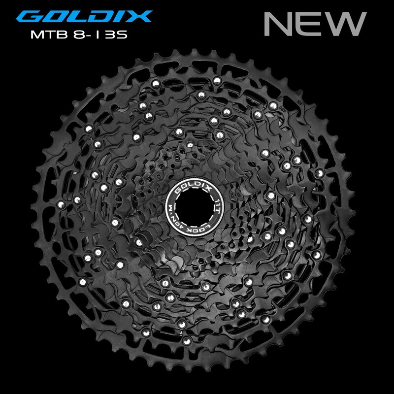 Goldix Mountain Bike Flywheel Ultra-Light Hg Base 9/10/11/12/13S Speed Climbing Gear 50/52t