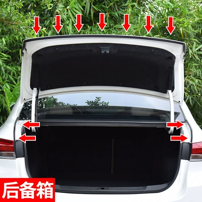 Vehicle Sealing Strip Waterproof Sealing Strip Front Hood - trunk-sound-insulation-strip-1-piece-set-4m