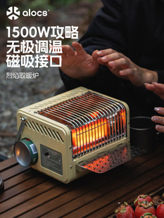 Ailuke Flame Outdoor Cassette Heater Stove for Tea Brewing Camping Tent Overnight Portable Heater