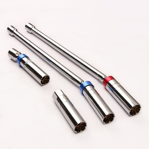 Strong Magnetic Universal Spark Plug Socket 14mm 16mm 360-Degree Car Spark Plug Motorcycle Removal Strong Magnetic Socket