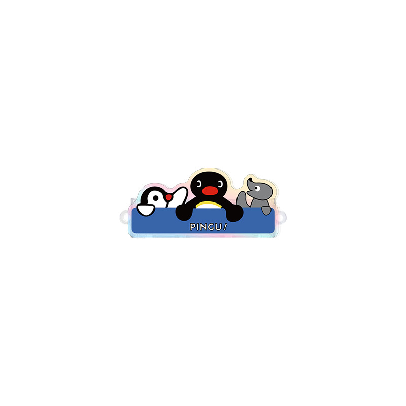 핑구 펭귄 백 클립