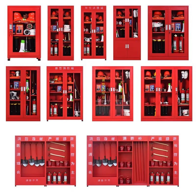 Миниатюрная пожарная станция Пожарный шкаф Пожарный шкаф для имущества Экстра-центр