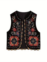 G 26741 Velvet Vest 5335 ˿�ޱ��� ����ͨ����ѷ�羳ŷ��