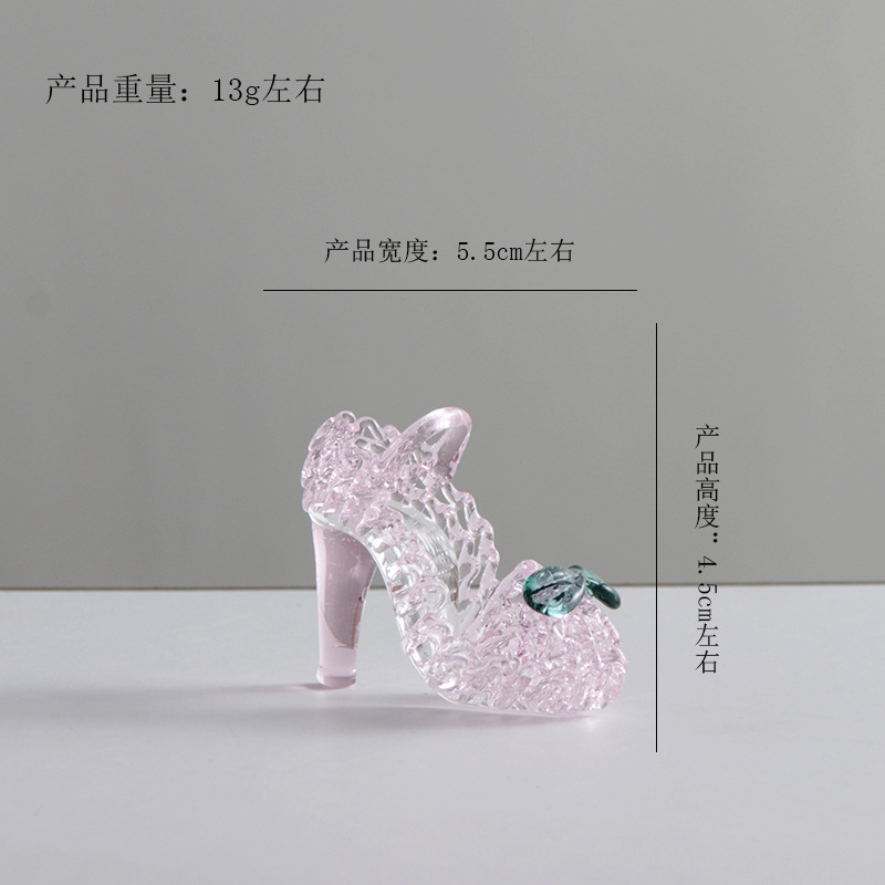 Tacones rosa pequeños