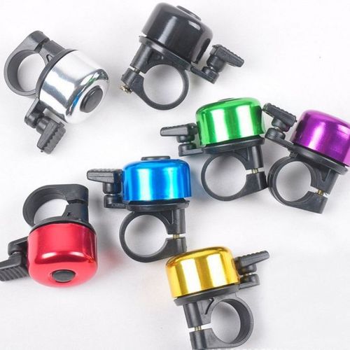 Cross-border direct supply bicycle bells, hand-operated bells, mini bicycle bells, turn-on bells, multiple colors available