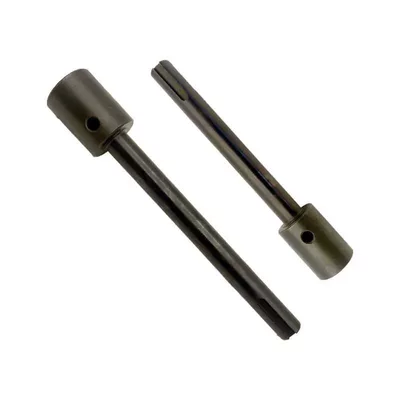 End, Extension Shaft, Lengthened Shaft, Transmission gear and shaft