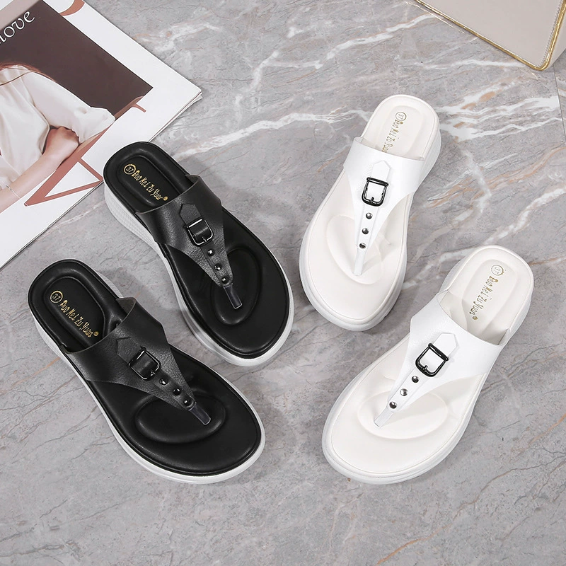 Стильные платформенные сандалии для отдыха и пляжа - Comfortable Flip Flops для любого случая