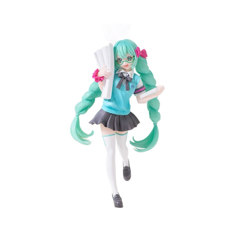 Фигурка (TAITO) Hatsune Miku 16th anniversary длинноволосая принцесса, предкрашеная ≈18 см