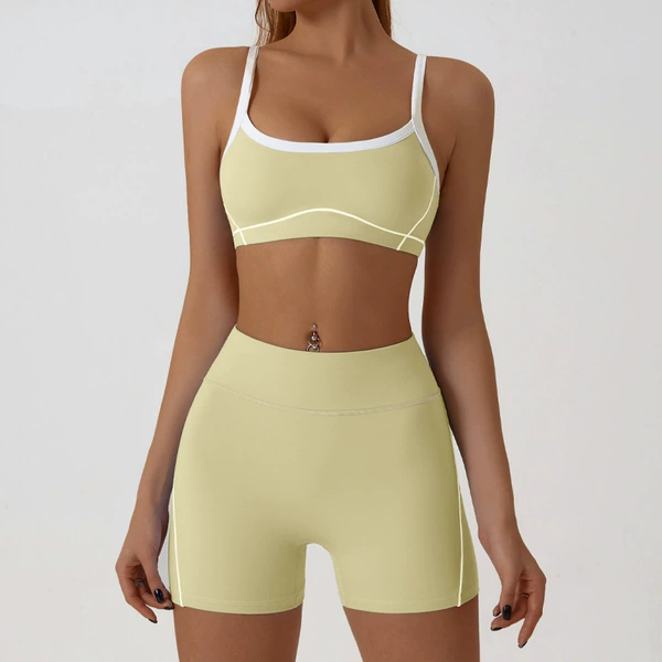 Jasmine Yellow [Bra + Shorts]