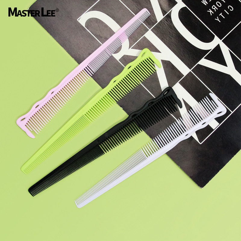 Amazon hair cutting comb hair salon hair stylist professional hair comb plastic hair comb dense tooth hair cutting comb wholesale
