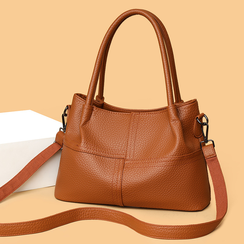Versatile Women's Shoulder Bag Large Capacity Crossbody Tote_voghion.com