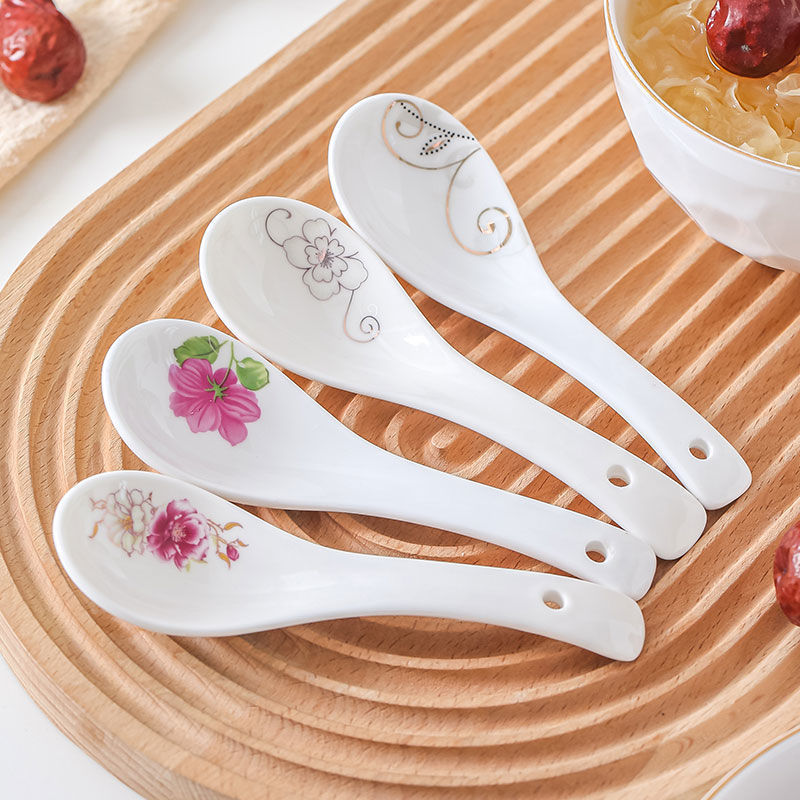 Einfaches chinesisches Keramik-Serviergeschirr für Haushalt, Hotel und Restaurant (klein/groß)_voghion.com