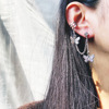 Ear clips from pearl suitable for men and women, earrings, jewelry, suitable for import, wholesale