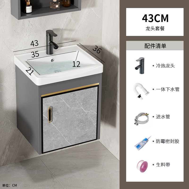 43 gabinete de cerámica + grifo