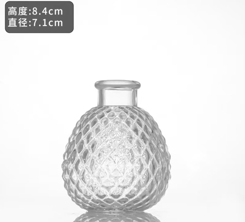 Juego de jarrones pequeños populares de Amazon, jarrones de estilo europeo para arreglos florales, decoración de alta gama para sala de estar y cocina