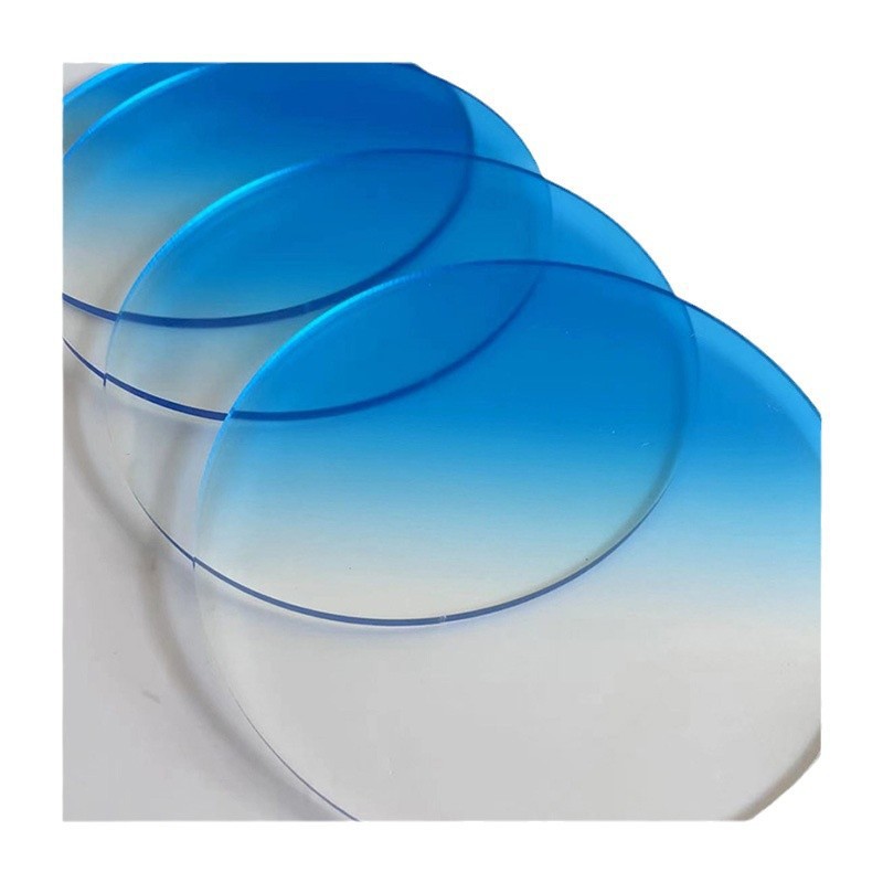 磨砂有机玻璃隔断装饰广告牌招牌uv印刷渐变色半透明彩色亚克力板