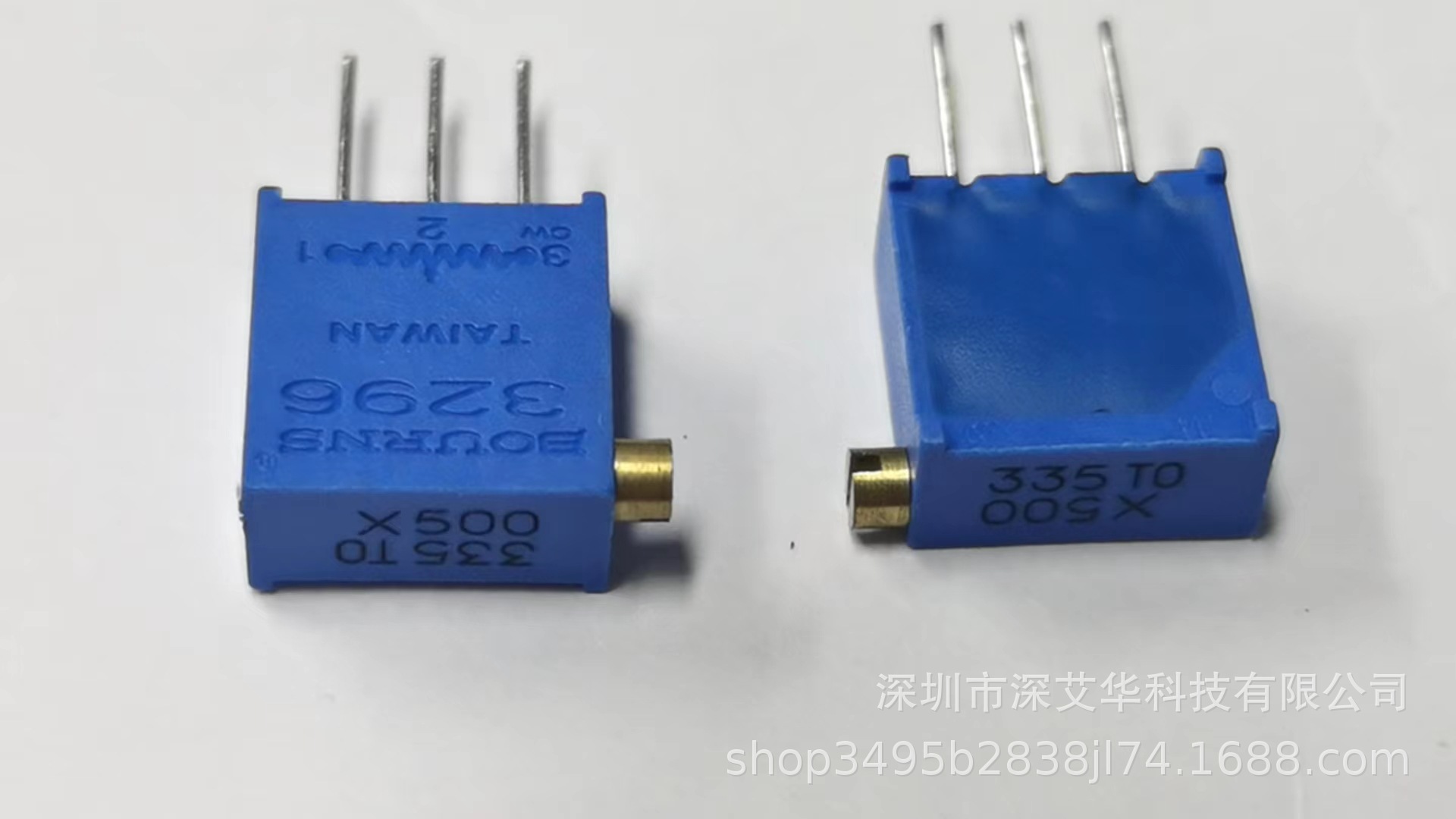 3296X-1-205LF  美国伯恩氏BOURNS原厂代理产品  2M欧0.5W25圈