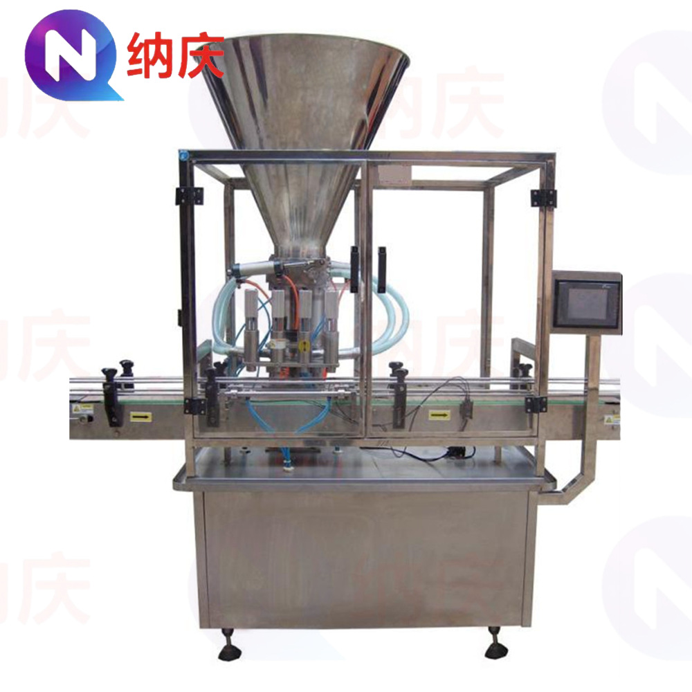 全自动酸奶膏霜膏体灌装机 灌装机 洗衣液体灌装机 8头灌装旋盖机