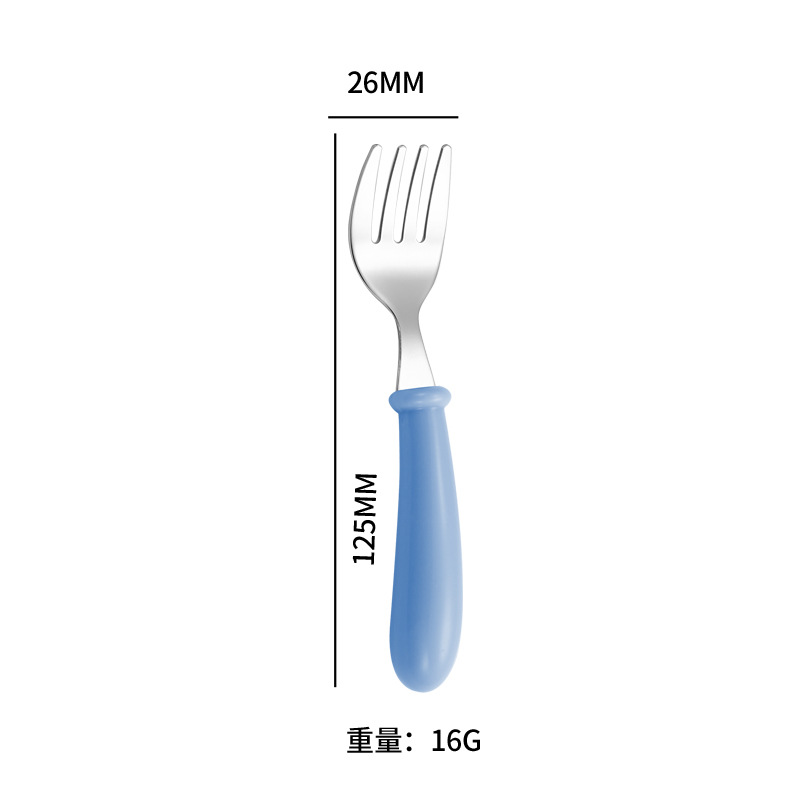 블루 핸들-포크