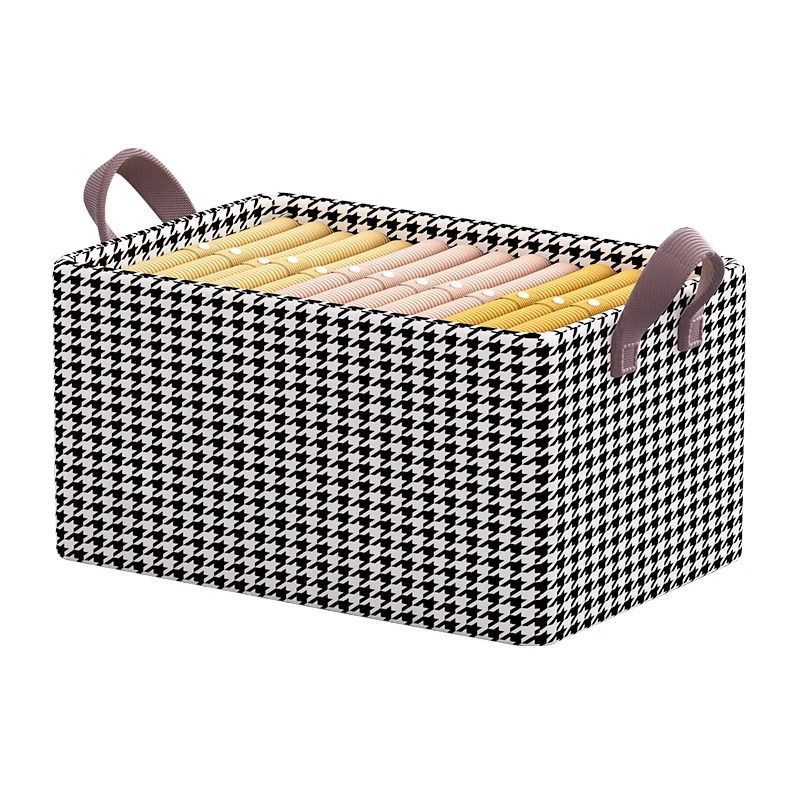 Caja de almacenamiento de ropa Caja de almacenamiento de calcetines de tela plegable Armario para el hogar Tipo de cajón Artefacta de almacenamiento de ropa