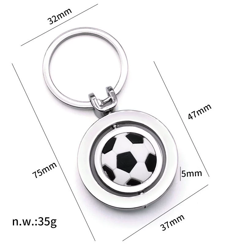 2026 US-Canada-Mexico World Cup Football Pendant Customized Five Major League Football Key Chain Fans’ Supporting Souvenirs