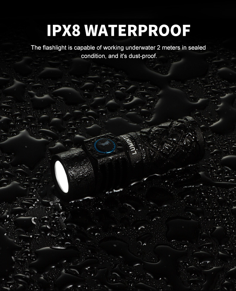 Thor Thor Mini Flashlight 700m Long-Range Ultra-Small White Laser Flashlight Waterproof