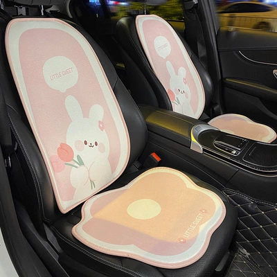 Multi-function pad — Ice Silk High-Quality Cartoon Cute - spring-and-autumn-short-fleecelittle-rabbit-front-row-4-piece-set