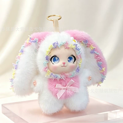 Pluş açarlıqlar, big-eared rabbit plush pendant