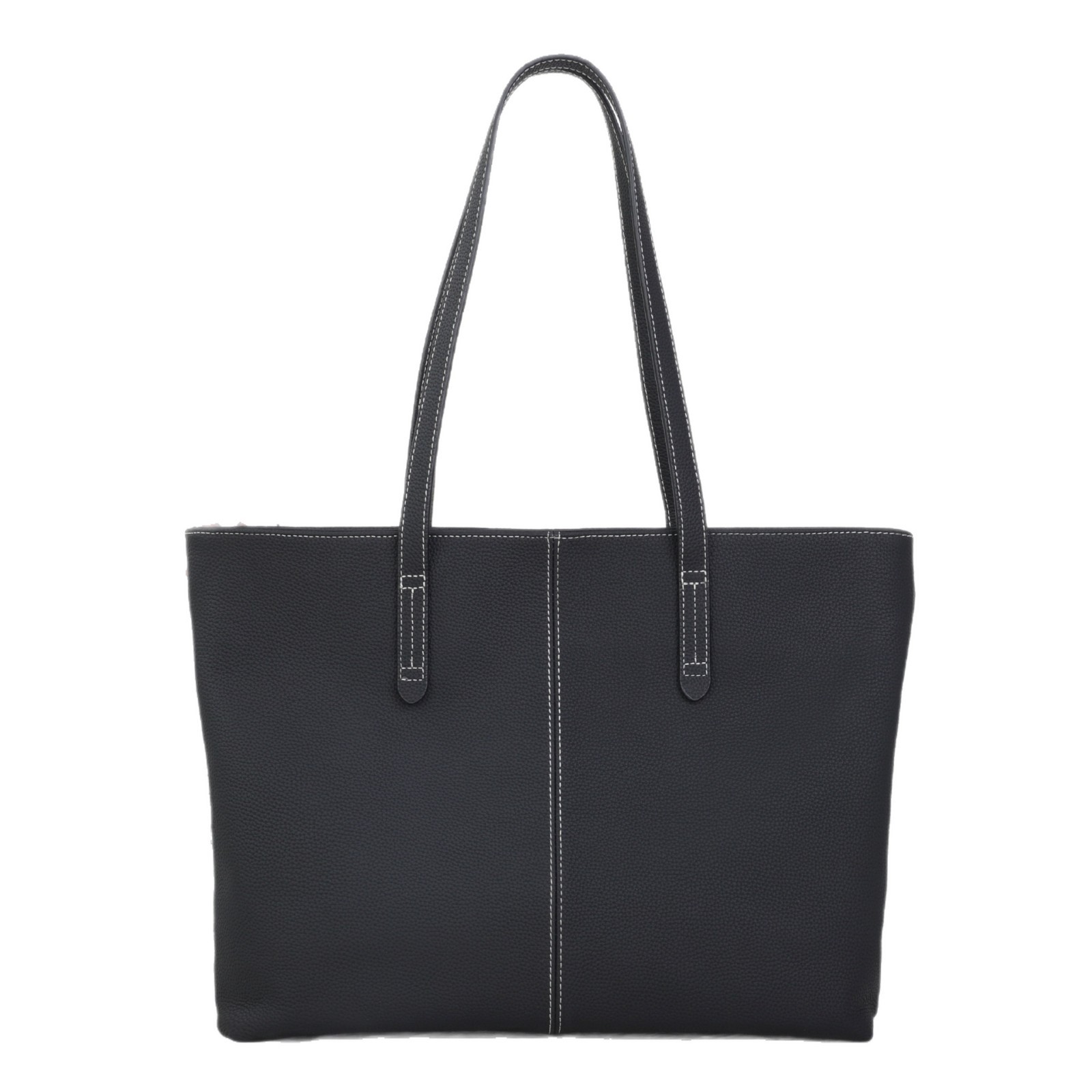 Top Grain Cowhide Leather Shoulder Bag For Women, Large Capacity Tote Bag, Simple Shopping Bag, Genuine Leather Laptop Briefcase For Commuting - Thumbnail 5