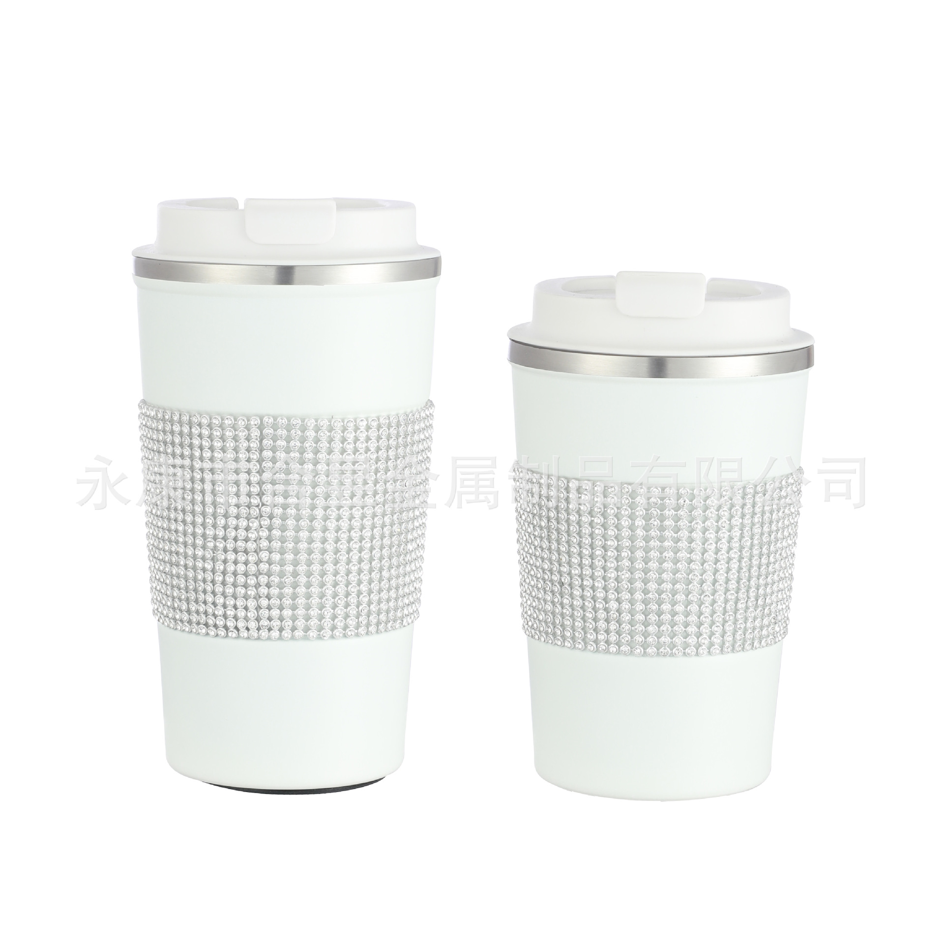 El Acero inoxidable caliente de la venta del Amazonas aisló la taza de café Diamante-integrada