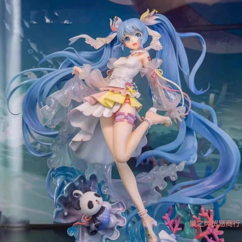 Фигурка blind-box (Hatsune Miku) 20 см+, милый аниме сувенир, 9 моделей, случайный цвет