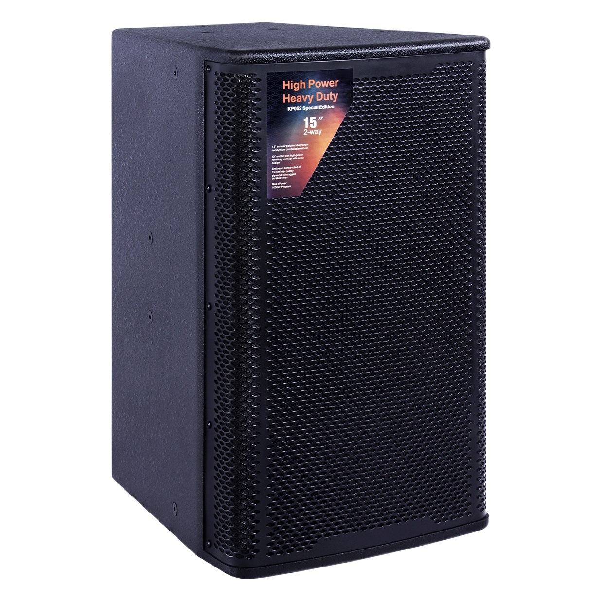 15 pulgadas profesional etapa de rendimiento de sonido suplemento de la boda de altavoz de frecuencia completa bar sala privada KTV de alta gama de entretenimiento Ingeniería de audio