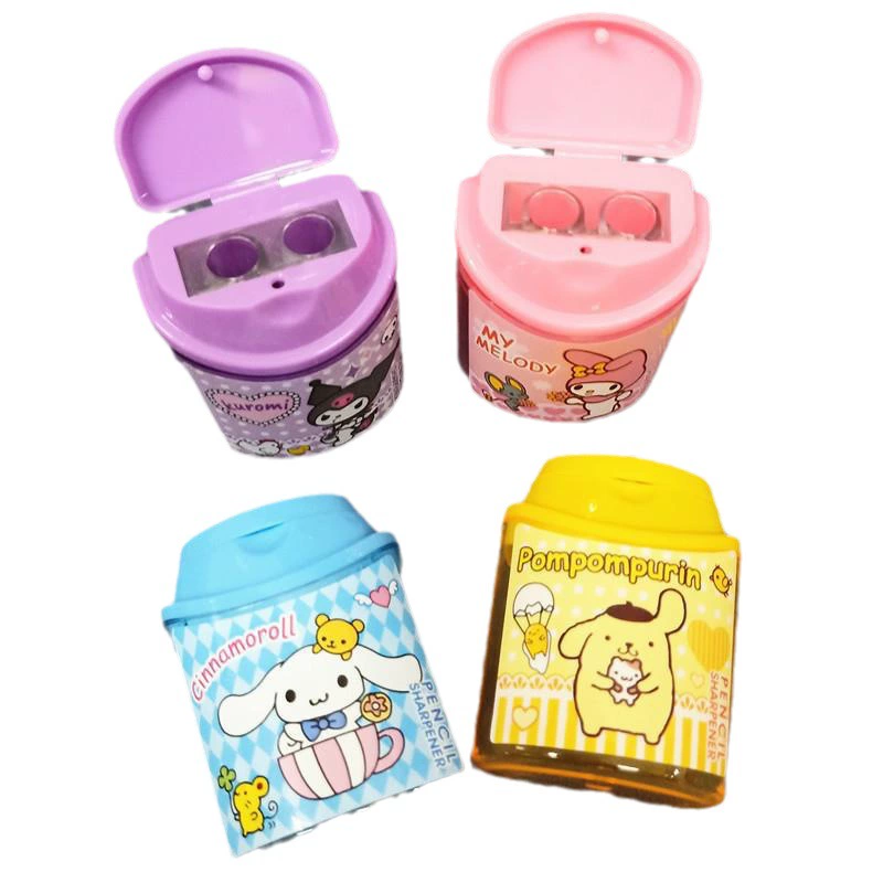 Сандли Околоми Мерло Два отверстия Шары Rolling Pen Knife Cute Pudding Dog Pen Student Mini Pen Pen
