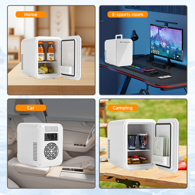 4L USB Model Export Cross-Border Foreign Trade Single-Door Refrigerator Household Refrigerator Hotel Mini Refrigerator Car Portable