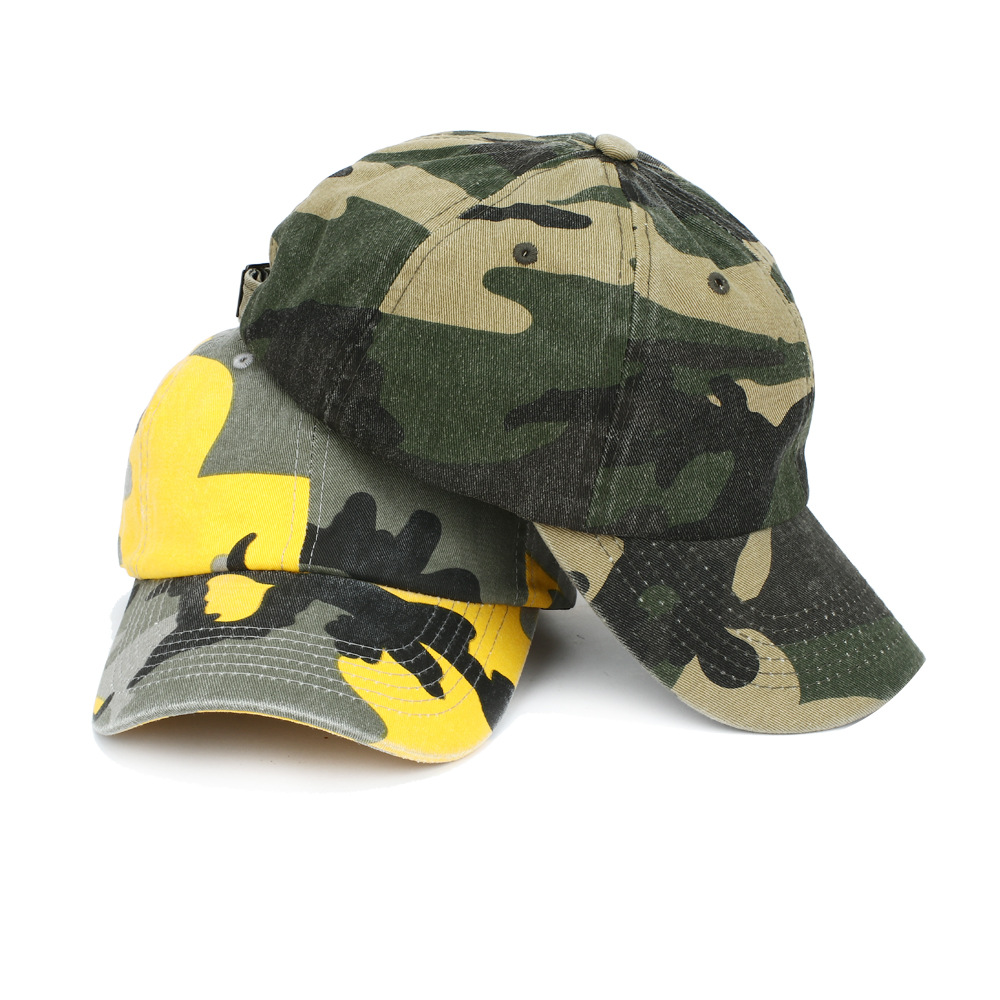 154g Weight Baseball Cap Hats Type Street, Sports Occasion Cotton Material Camouflage Pattern All Seasons Season Men's Gender Retro, Cool Style Style Curved Eaves Rim Men's Retro Cool Style Camouflage Curved Eaves Baseball Cap 10