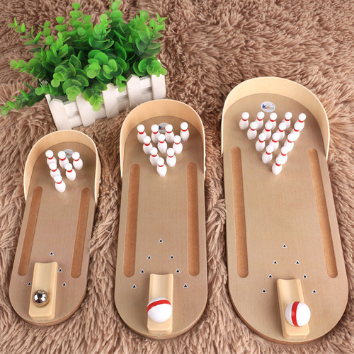 Bowling mini tabletop game children's parent-child educational toy adult leisure stress relief children's birthday gift